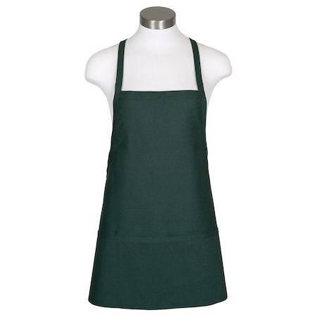Deltaplus Bib Apron, 3-Pocket, Criss Cross, F57, Hunter Green 18942